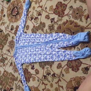 Little sleepies blue rainbows sleepie